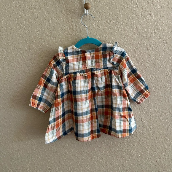 💚$25 BLACK FRIDAY SALE💚Angel Dear Muslin Ruffle Top and Legging 6-12M NWT - Picture 3 of 4